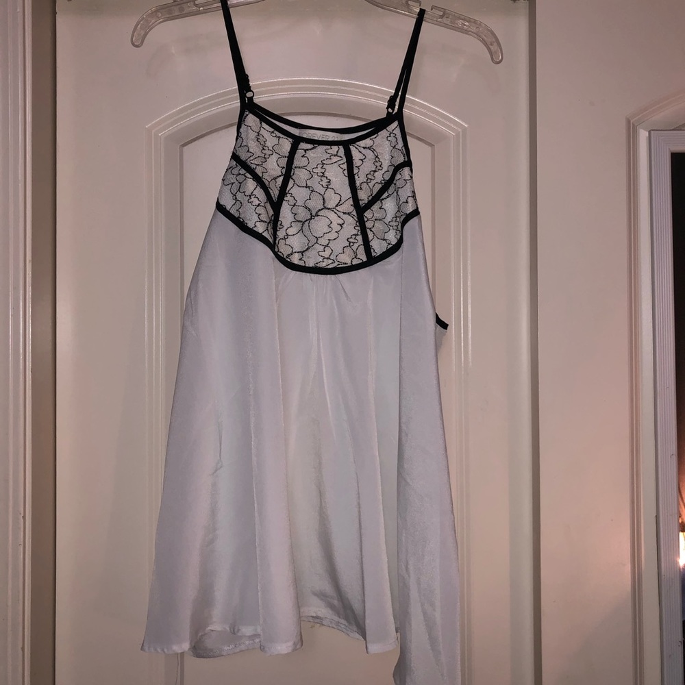 Laced tank top